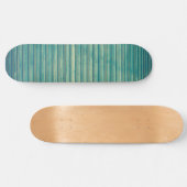 Skateboard met gestreepte blauwe lijnen (Horizontaal)