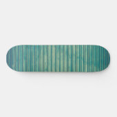 Skateboard met gestreepte blauwe lijnen (Horizontaal)