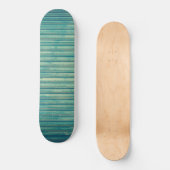 Skateboard met gestreepte blauwe lijnen (Voorkant)