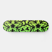 Skateboard met grafische bloemen (Horizontaal)