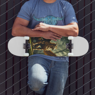 Skateboard met Griffin-thema