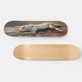 Skateboard met hagedis (Horizontaal)
