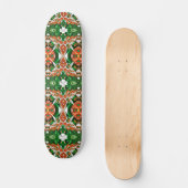 Skateboard met Ierland Kleuren Design (Voorkant)