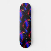 Skateboard met kleurrijke verlichting (Voorkant)