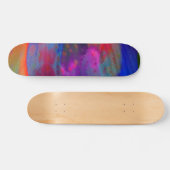 Skateboard met kleurspatbord (Horizontaal)