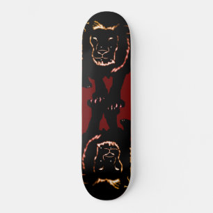 Skateboard met Leeuw