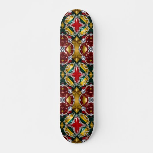 Skateboard met Los Angeles Kleuren Design (Voorkant)