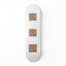 Skateboard met ontwerp uit Papoea-Nieuw-Guinea