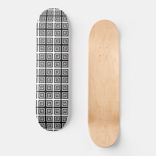 skateboard met optische diamanten (Voorkant)