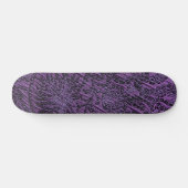 Skateboard met paarse achtergrond (Horizontaal)