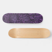 Skateboard met paarse achtergrond (Horizontaal)