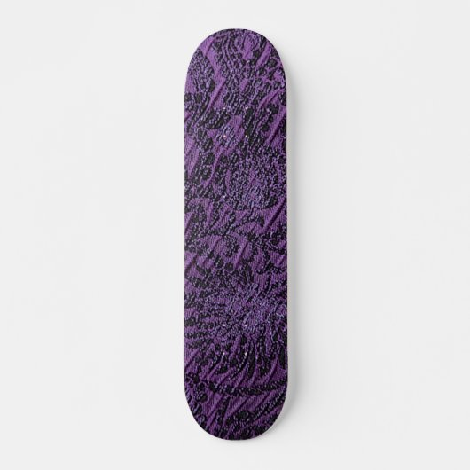 Skateboard met paarse achtergrond (Voorkant)