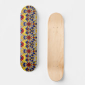 Skateboard met Roemeense kleuren Design (Voorkant)