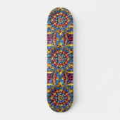 Skateboard met Roemeense kleuren Design (Voorkant)