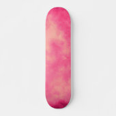 Skateboard met roze zand-wolffect (Voorkant)