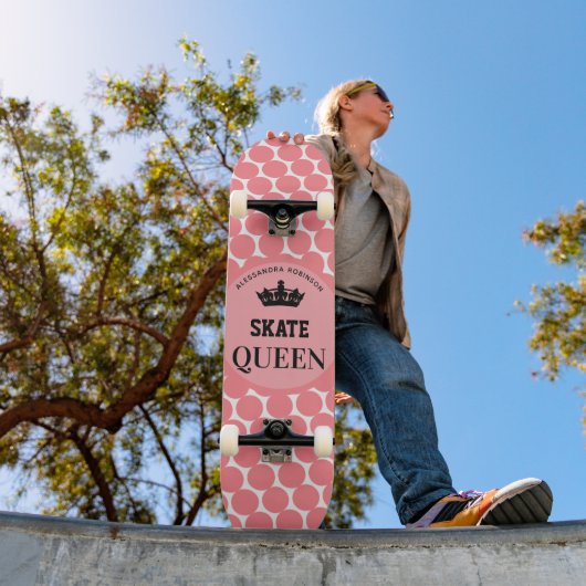 Skateboard met schaats Queen-naam (Buiten 1)