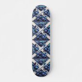 Skateboard met Schots Thistles Design (Voorkant)