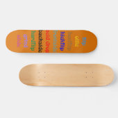 Skateboard met Skateboard (Horizontaal)