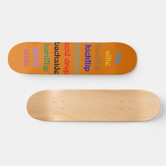 Skateboard met Skateboard (Horizontaal)