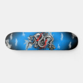 Skateboard met slangenontwerp (Horizontaal)