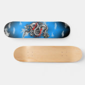 Skateboard met slangenontwerp (Horizontaal)