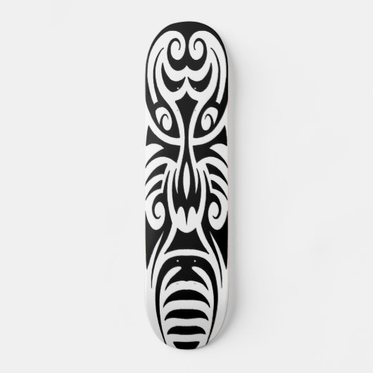 Skateboard met stammenmasker (Voorkant)