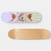 Skateboard met sword (Horizontaal)