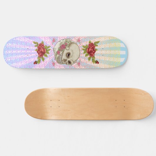 Skateboard met sword (Horizontaal)