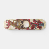 Skateboard met sword (Horizontaal)