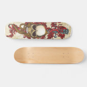 Skateboard met sword (Horizontaal)