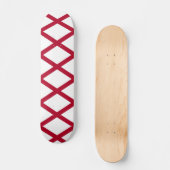 Skateboard met vlag van Alabama (Voorkant)
