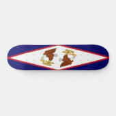Skateboard met vlag van American Samoa (Horizontaal)