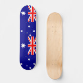 Skateboard met vlag van Australië (Voorkant)