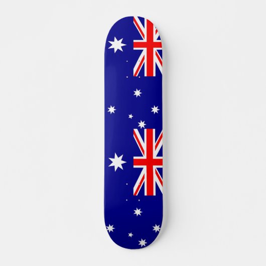 Skateboard met vlag van Australië (Voorkant)