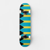 Skateboard met vlag van Bahama's (Voorkant)