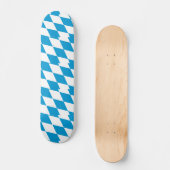 Skateboard met vlag van Beieren (Voorkant)
