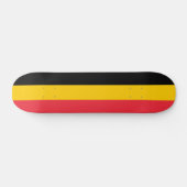 Skateboard met vlag van België (Horizontaal)