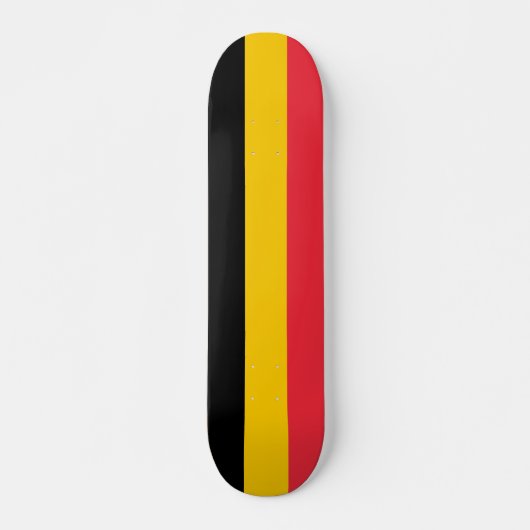 Skateboard met vlag van België (Voorkant)