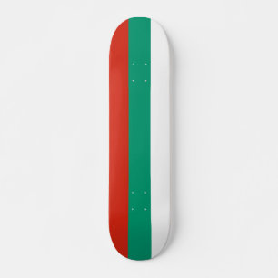 Skateboard met vlag van Bulgarije