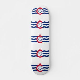 Skateboard met vlag van Cincinnati, Ohio, Verenigd