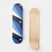 Skateboard met vlag van Columbia, South Carolina (Voorkant)