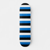 Skateboard met vlag van Estland (Voorkant)