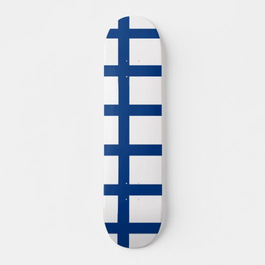Skateboard met vlag van Finland (Voorkant)