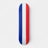 Skateboard met vlag van Frankrijk (Voorkant)