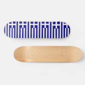 Skateboard met vlag van Griekenland (Horizontaal)