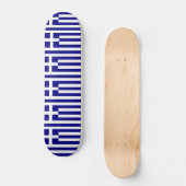 Skateboard met vlag van Griekenland (Voorkant)
