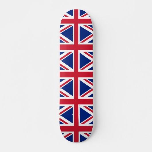 Skateboard met vlag van het Verenigd Koninkrijk (Voorkant)