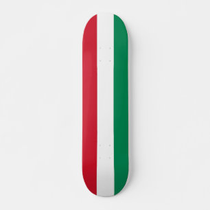 Skateboard met vlag van Hongarije