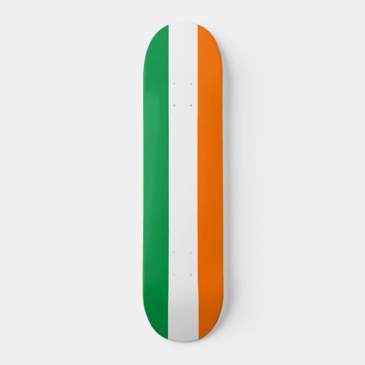 Skateboard met vlag van Ierland (Voorkant)