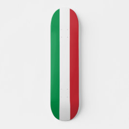 Skateboard met vlag van Italië